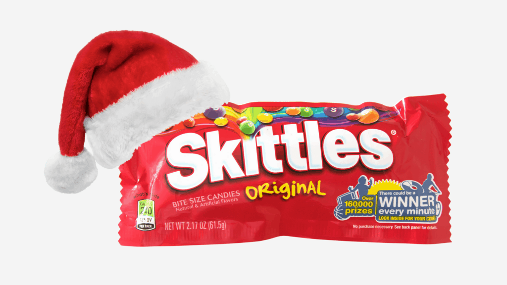 christmas skittles party game