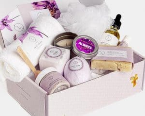relaxation spa gift set for working moms