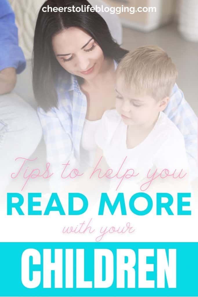 tips to help you read more with your children