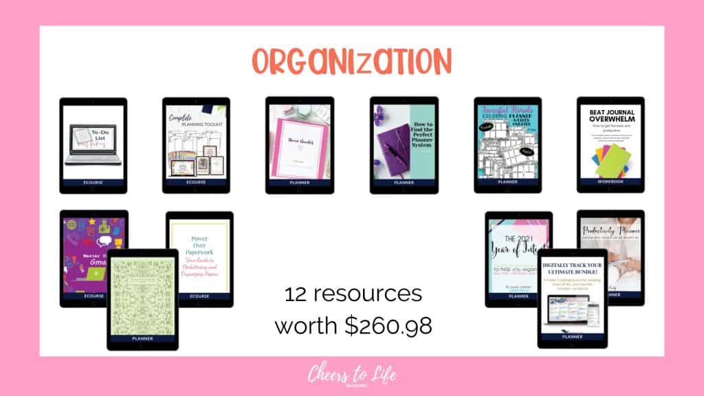 organization products included in the ultimate productivity bundle